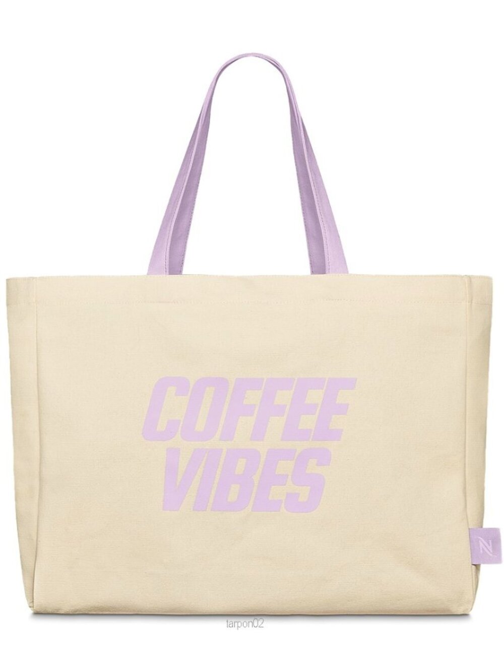Nespresso "Coffee Vibes" Tote Bag Reusable Canvas Shopper, 2026 Limited Edition